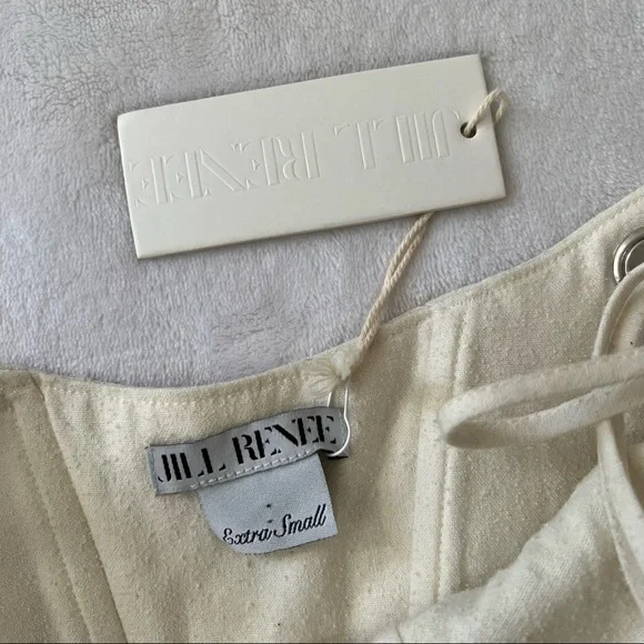 NWT Jill Renee Odette Raw Silk Jumpsuit - Picture 7 of 13